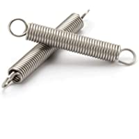Zxxin-Muelle de compresión- Con un gancho de extensión primavera- 10pcs - lot de 0-5 x 6 mm 0-5 mm de acero inoxidable…
